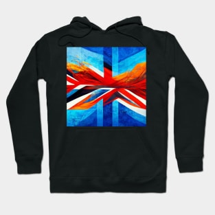 Uk Flag Surrealism Hoodie